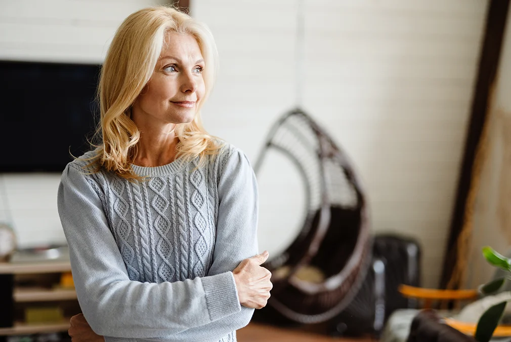 Provider reviewing hormone lab results with a patient at Omega Integrative Care
